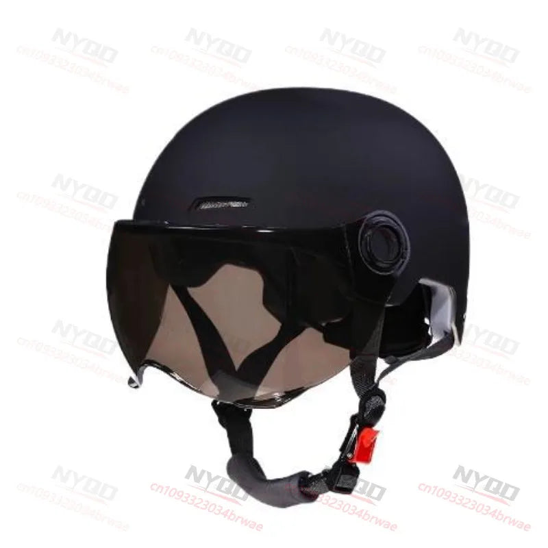 70cm Oversized Electric Bicycle Motorcycle Helmet, Increased Head Circumference, Summer Sun Protection Riding Safety Helmet